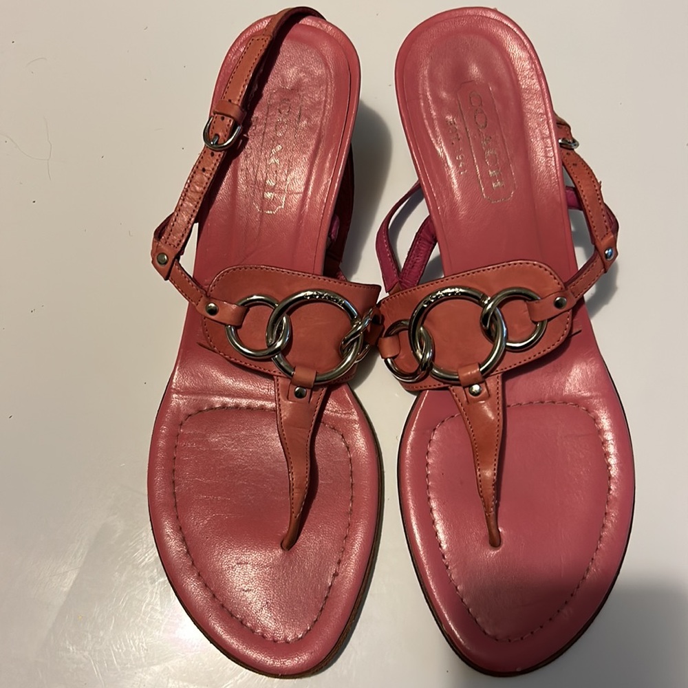 Coach EST.1941 heal vintage made in Italy